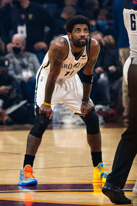 Brooklyn Nets Guard, Kyrie Irving.